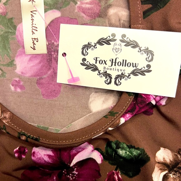 Viola Floral baby doll pocket dress in size Small - Picture 3 of 4